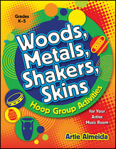 Woods Metals Shakers Skins Book, Online Audio & PDF